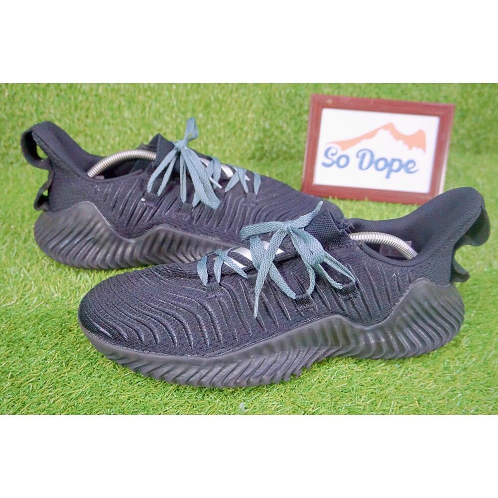 adidas Alphabounce Trainer Core Black AQ0609 Training Shoes - Men's Size 12